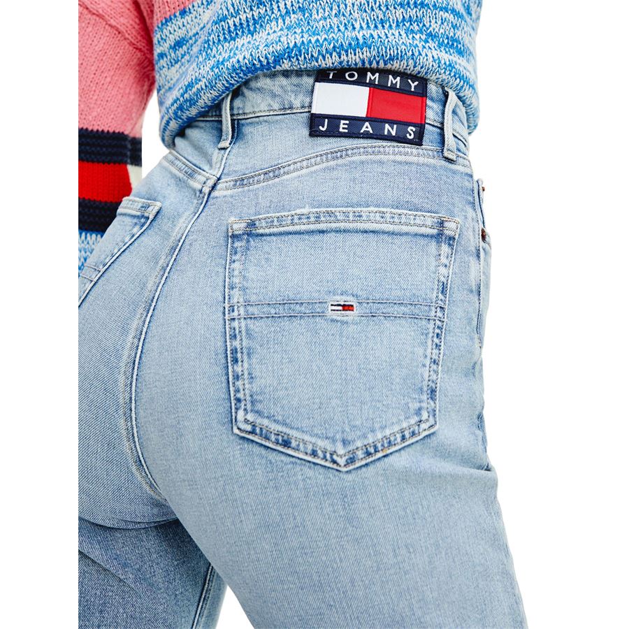 JEANS JULIE UHR STGHT PANTALONE DONNA Tommy Jeans | DW103071AB